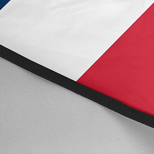 Bandera de la República Dominicana Salón de Corte de Pelo Cabo de Peluquería Envoltura de Corte de Pelo Delantal de Paño de Estilo Accesorio Para