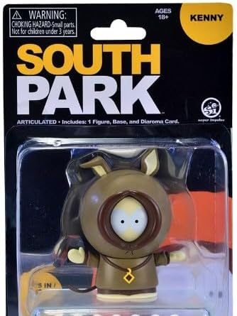 Super Impulse South Park – Figura de acción de 4 pulgadas (Kenny)
