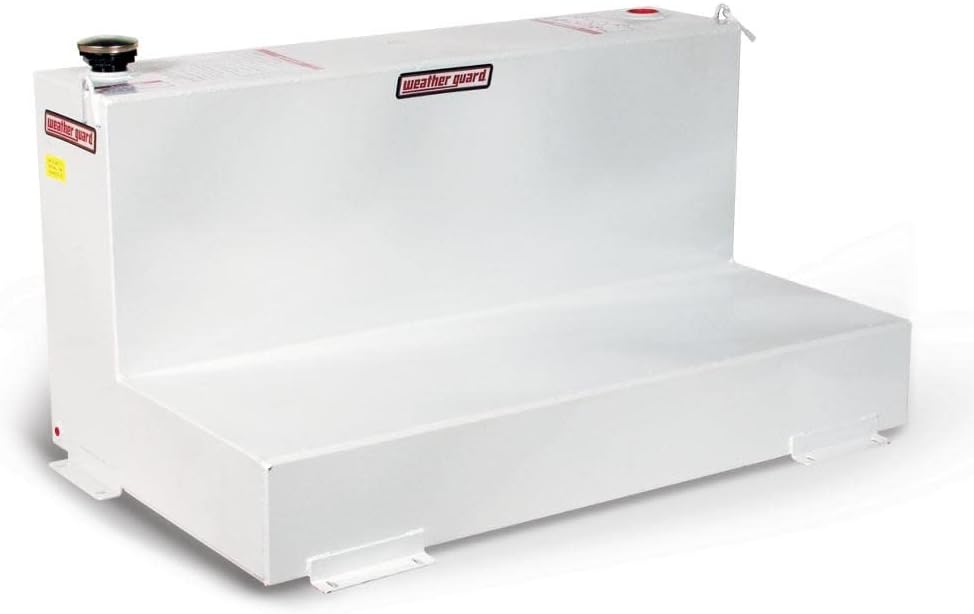 Weather Guard Tanque de transferencia de combustible blanco 354301 – 90 galones