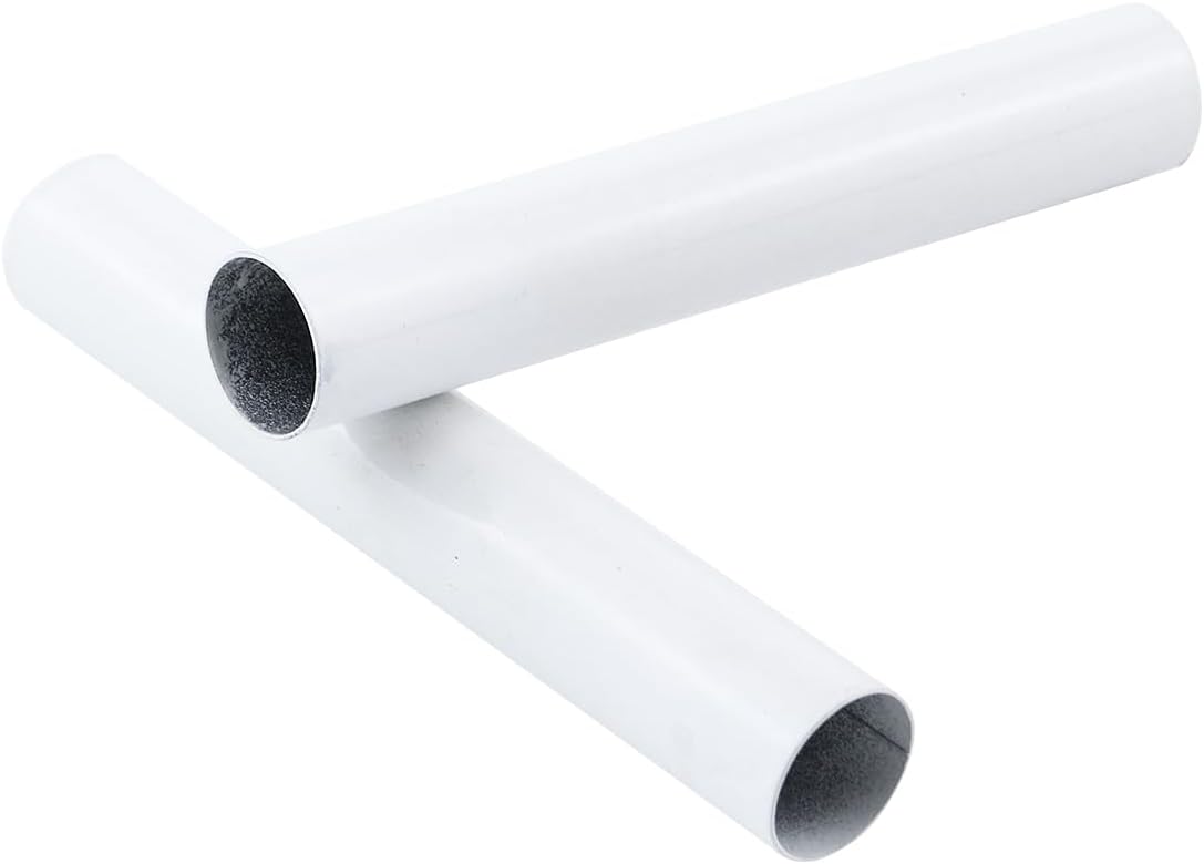 Fundas para velas de candelabro, fundas blancas para velas, fundas de 4 pulgadas, piezas de repuesto de candelabros de metal, 12 unidades