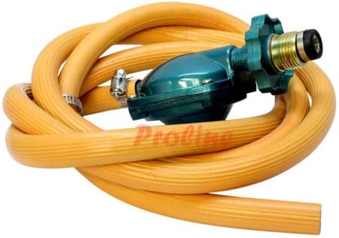 Regulador de quemador de estufa de gas propano de 71 pulgadas, manguera de 71 pulgadas, regulador de propano de 20,000 BTU
