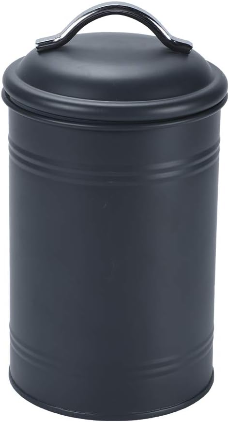 Recipiente hermético de cocina con tapa, contenedor rústico de decoración de granja para alimentos secos, azúcar, café, té, tarro de almacenamiento