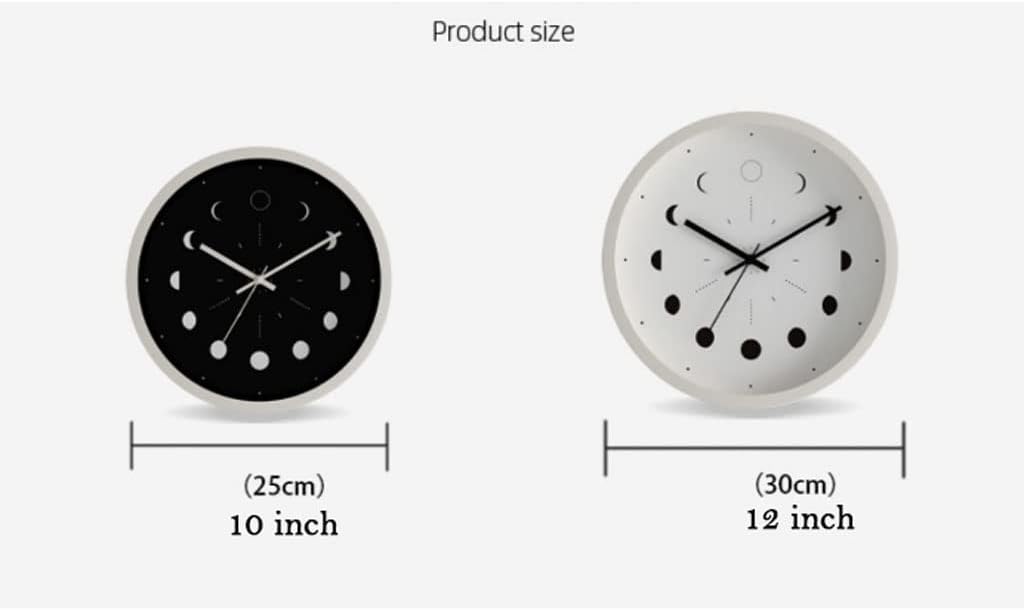 Reloj de pared Modern Wall Clock WHD Transparent Glass Silent Non-Ticking Battery Operated Wall Clock Creative Simple Clock for HomeOffice Decor