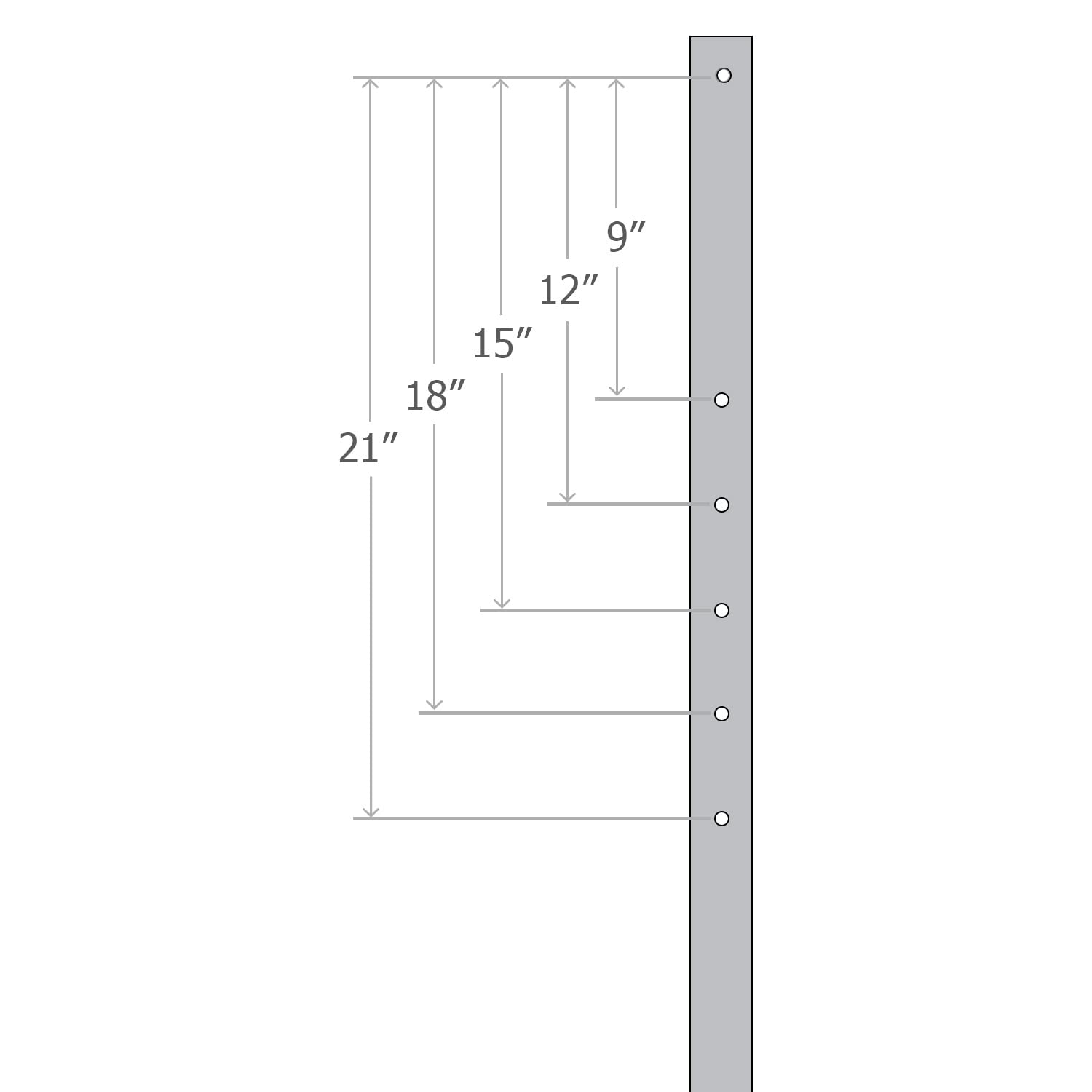 SmartSign Soporte portátil de 5.25 pies con poste y base con ruedas de 1.5 pies, plástico reforzado, negro, juego de 1