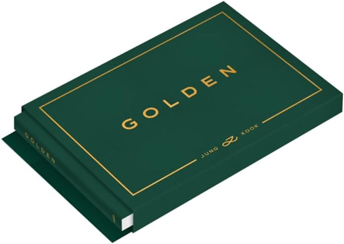 BTS JUNGKOOK GOLDEN 1er álbum en solitario Weverse Album Ver