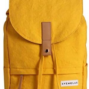 Svenklas Hagen Mochila 20 L de algodón orgánico italiano de cuero italiano 16″ pulgadas bolsa para portátil para hombres y mujeres, Limón cromo, Svenklas Hagen Mochila 20 L de algodón orgánico italiano de cuero italiano 16″ pulgadas bolsa para portátil para hombres y mujeres, Limón cromo,