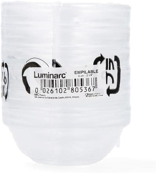 Luminarc Cuenco apilable, 0,3 litros, 2.4 in, transparente