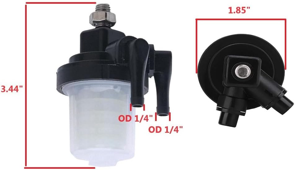 Conjunto de filtro de combustible de motor de barco 3AD-02230-0 346-02230 35-853733A para Tohatsu Nissan Mercury Mercruiser Quicksilver Outboard M