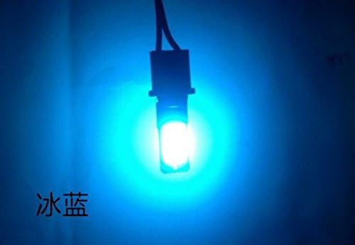 Best To Buy Paquete de 10 luces LED COB T3 T5 T10 921 194 de cuña en miniatura con brillo 12VACDC blanco cálido 2700K-3000K para iluminación de