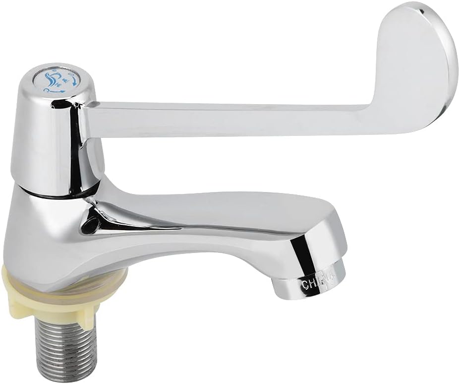 Sink Wate ap, Handle Single Cold Type Water Faucet, G12 Single Hole Single Handle Lavatory Basin Bath Sink Vanity Faucet, Basin Single Cold Faucet,