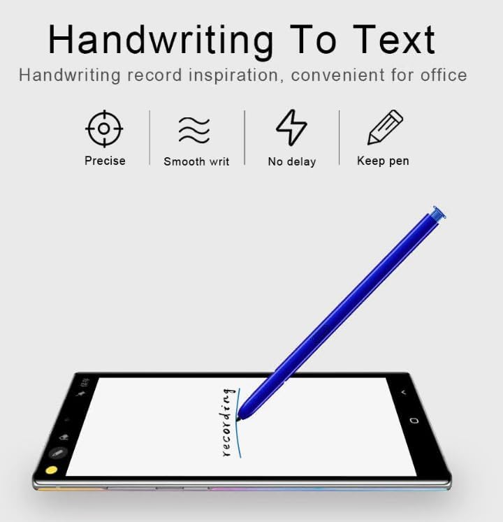 Para Galaxy Note 10 Stylus Pen (Con Bluetooth) Reemplazo para Samsung Galaxy Note 10, Note 10+ Plus 5G All Versions Touch Stylus Pen con 5