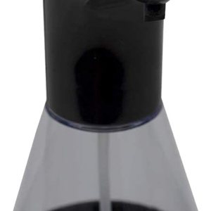 Home Basics Dispensador compacto de espuma de 16 onzas para encimera con 4 pilas AA, sin contacto, a prueba de salpicaduras, bomba automática de Home Basics Dispensador compacto de espuma de 16 onzas para encimera con 4 pilas AA, sin contacto, a prueba de salpicaduras, bomba automática de