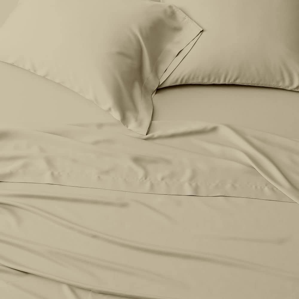 MyGiza Sheets, Juego de sábanas 100% de algodón egipcio Giza, tamaño matrimonial XL, extra largo, para adaptarse a colchones de hasta 15 pulgadas de
