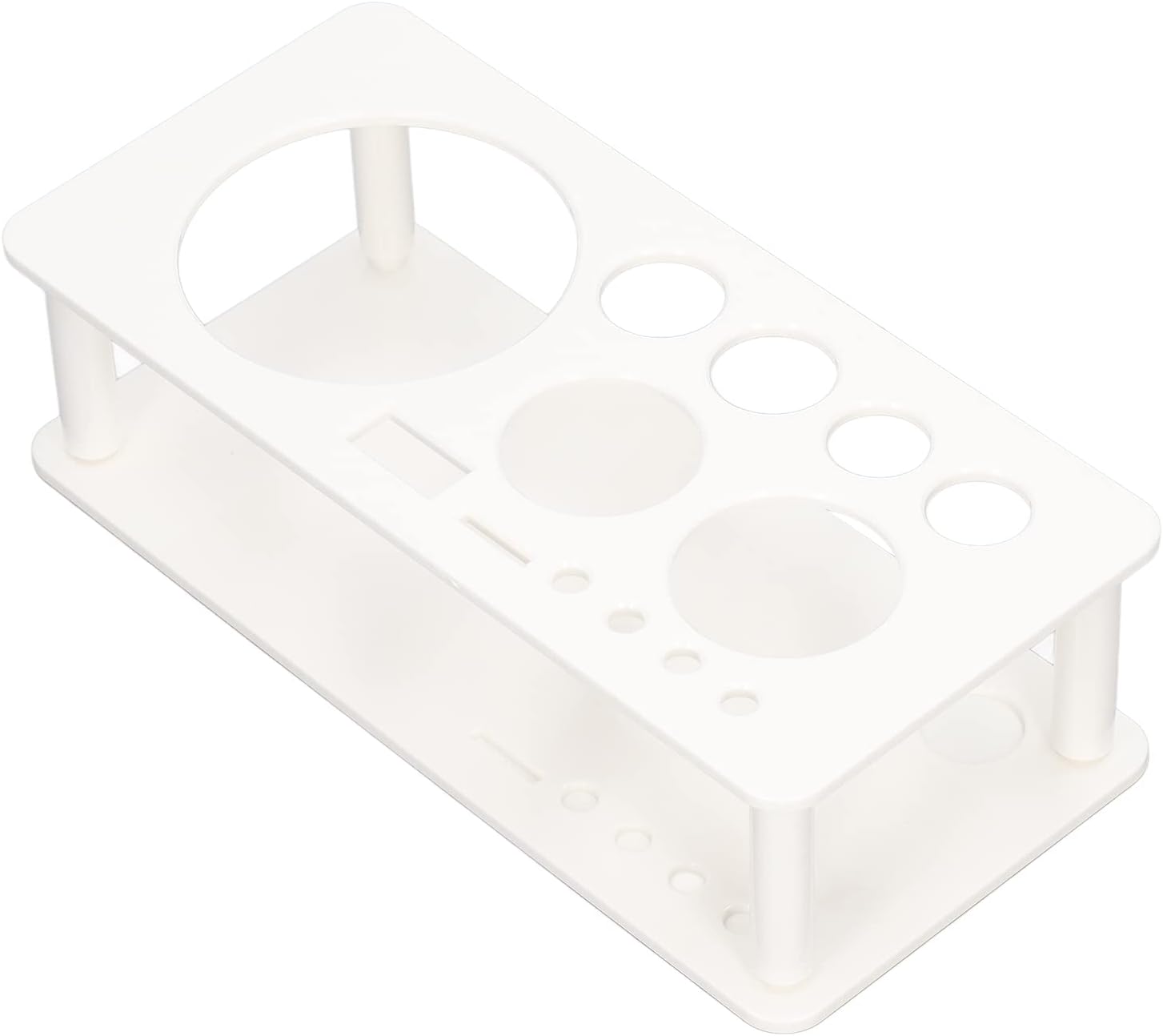 Kit de camarero de coctelera, kit de camarero, soporte para ahorrar espacio, organizar, almacenamiento de plástico, soporte para herramientas de