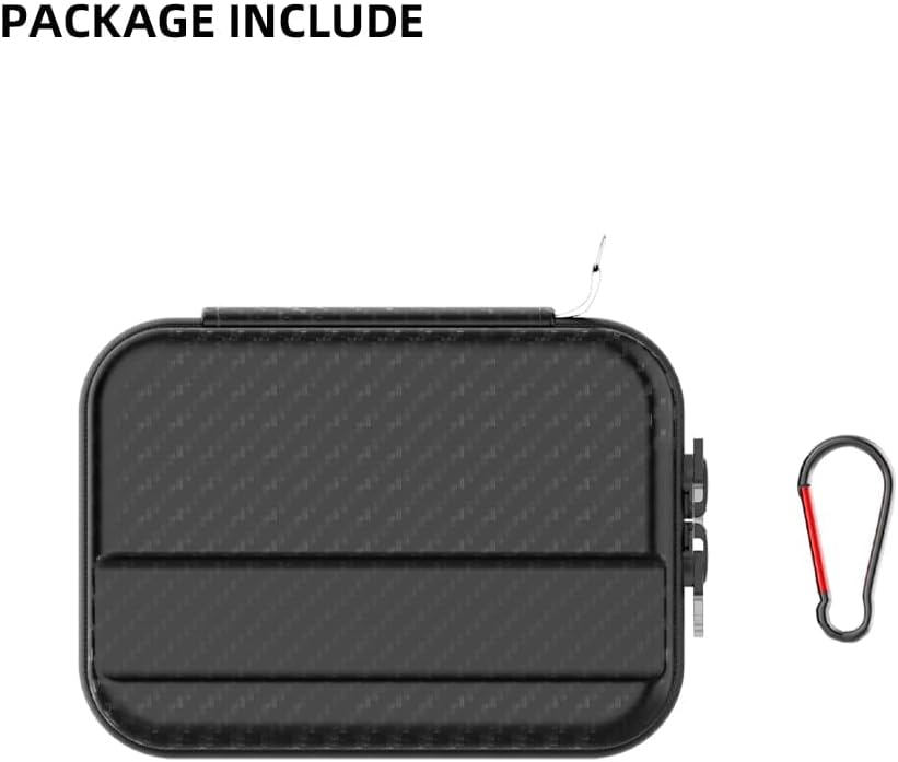 SUREWO Mini Pro estuche de transporte para GoPro, funda rígida de almacenamiento de viaje para Hero 121110987654, DJI Osmo Action 43, AKASO, cámara