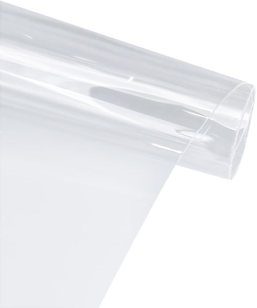Tela de vinilo TPU transparente de 54 pulgadas de ancho, vinilo transparente impermeable de calibre 12, vinilo transparente multiusos vendido por