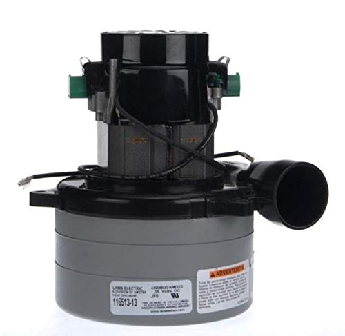 Ametek Lamb Motor de vacío, 76 cfm, 185 W, 36V 116513-13