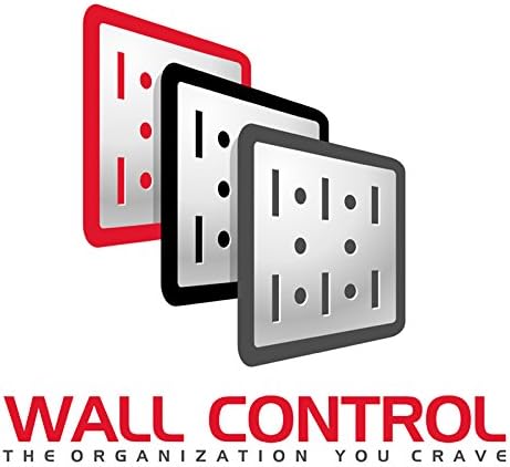 Wall Control paquete de panel perforado organizador de ollas y sartenes, 30-KTH-200 BBU