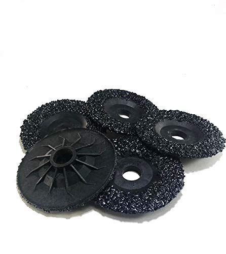 Paquete de 5 discos de carburo de silicio para moler Ultra Wheels GRIT 16  Diámetro 4.5″