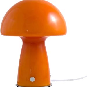 Midcentury – Lámpara de mesa de seta de vidrio importado, lámpara táctil LED de alta calidad para decoración moderna de mediados de siglo o Midcentury – Lámpara de mesa de seta de vidrio importado, lámpara táctil LED de alta calidad para decoración moderna de mediados de siglo o