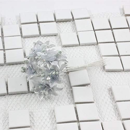 EdricShop 6 PecasPecas hechas a mano Da Flor Artificial Flor Artificial Buque DE Flores Decoracao Do Casamento Coroa DIY Oficio Presente Recort –