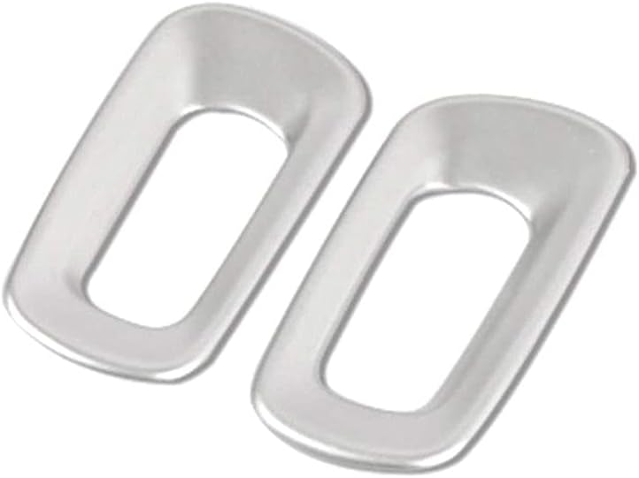 LIRU – Accesorios de bisel de ventilación de salida de aire interior para Volvo XC40 2018-2020, plata, plata mate