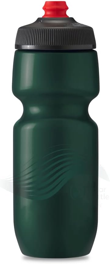 Polar Bottle Breakaway – Botella de agua aislada, con ondas, de pared simple, para ciclismo y deportes, mantiene el agua fría, para la mayoría de