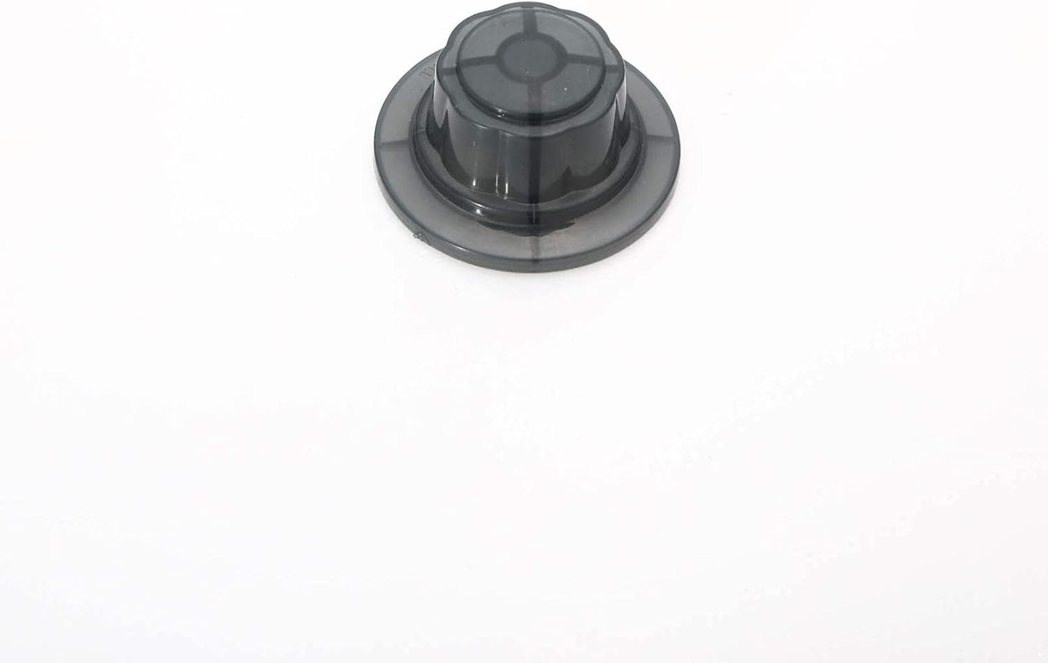YOOJIA Hoja de ventilador silenciosa de plástico universal con cubierta de tuerca de repuesto para ventilador de pie ventilador de mesa gris #6 14