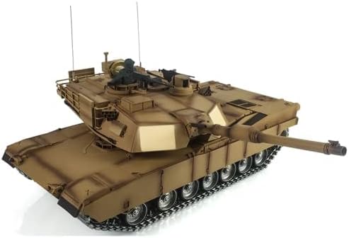 wheelfun Heng Long RC Tank 116 7.0 Abrams RTR RC Tanque 3918 360  Torreta Barril Recoil Metal Track
