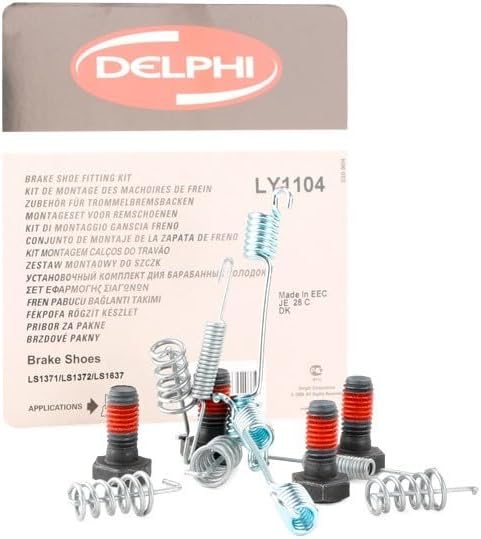 DELPHI Kit de accesorios de zapatas de freno de estacionamiento para MERCEDES 190 Viano Vito 77-12
