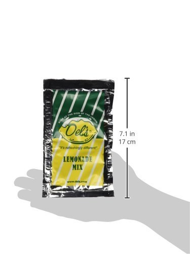 Del’s – Mezcla de limonada natural y mezcla de sandía – Paquete de 8 unidades