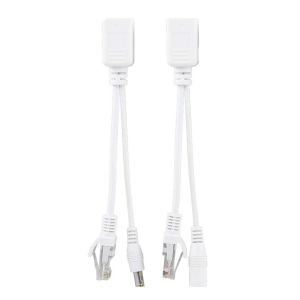 10 pares de cámaras de red Poe Rj45 cable, adaptador de alimentación a través de Ethernet inyector + divisor CC 12 V. 10 pares de cámaras de red Poe Rj45 cable, adaptador de alimentación a través de Ethernet inyector + divisor CC 12 V.