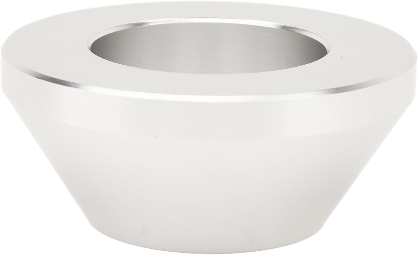 Cono de centrado para cambiador de neumáticos, manual resistente a los arañazos, acabado plateado mate, equilibrador de ruedas, cono de retención de