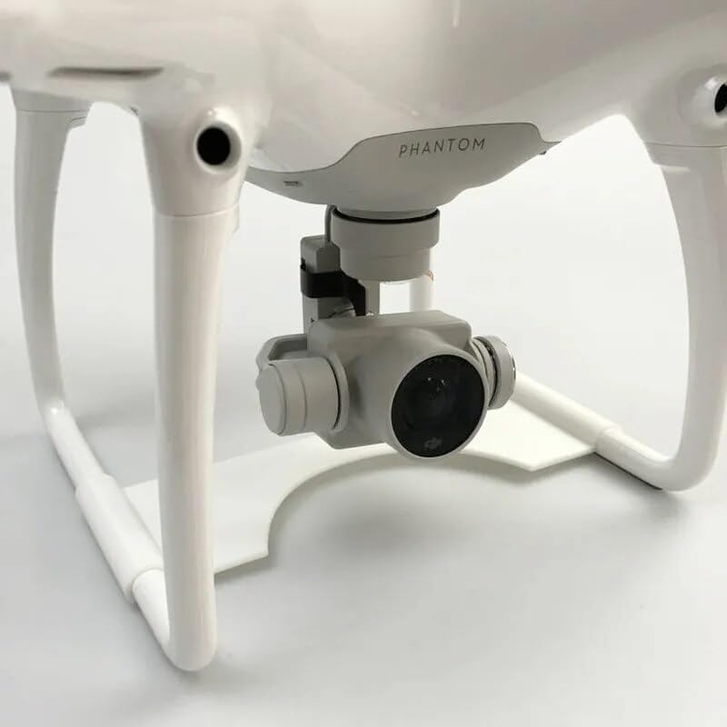 XNasu Tablero de protección de aterrizaje, lente cardán, soporte de protección anticolisión para D-JI Phantom 4Phantom 4pro Drone Accesorio (Color