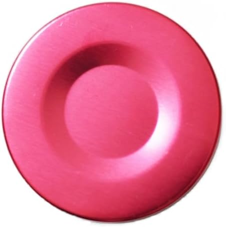 Abrazadera de extremo de goma universal para automóvil de 0.984 in 1 “filtro de aire de admisión con abrazadera ajustable (rojo)
