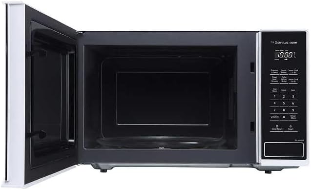 Panasonic NNSC64MW Tamaño mediano 1.3 pies cúbicos 1200W Inverter Technology Microondas, Genius Sensor Cooking