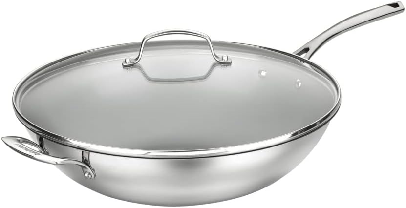 Cuisinart 9526-36HNSD – Freír antiadherente de 14 pulgadas con cubierta
