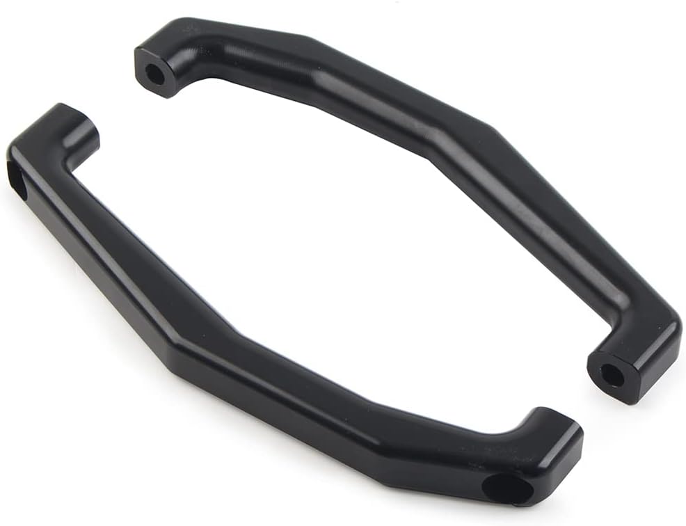 Zhisheng – Reposabrazos trasero de motocicleta, mango de agarre de aleación de aluminio, mango de agarre para montar en motocicleta, reposabrazos