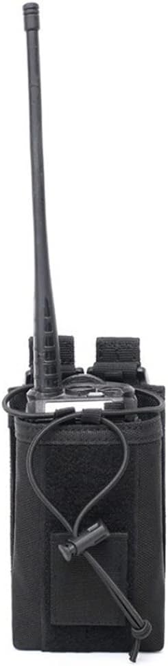 HIGH FLYING Funda de nailon para radio, Walkie-Talkie Bolsa de almacenamiento para sistema Molle con L*W*H (aproximadamente 5.3 x 3.54 x 1.57