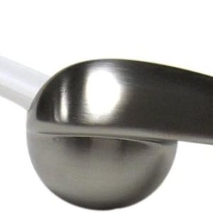 American Standard 7389032950A Palanca de viaje de plástico de la mano izquierda, para los tanques del inodoro del cadete 3, níquel satinado American Standard 7389032950A Palanca de viaje de plástico de la mano izquierda, para los tanques del inodoro del cadete 3, níquel satinado