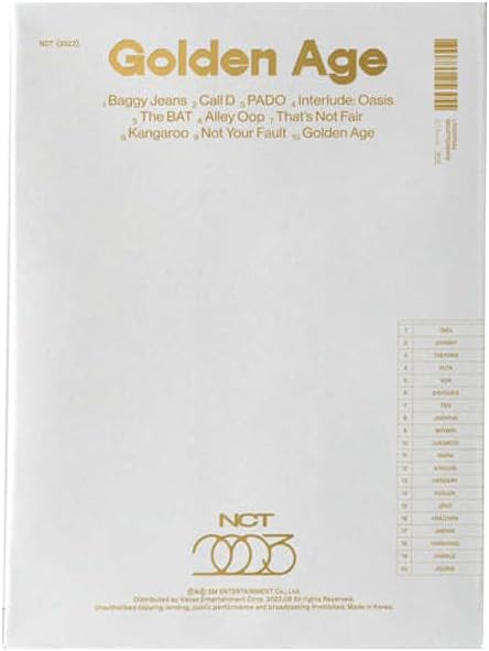 NCT – Edad de Oro 4 Álbum Completo Coleccionando Ver (TEN)