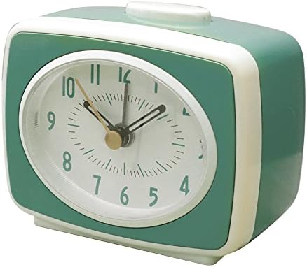 Kikkerland AC14-MN Reloj despertador clásico, menta