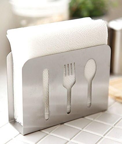 Estilo moderno Colección de acero inoxidable Servilletero Estante de toalla de papel
