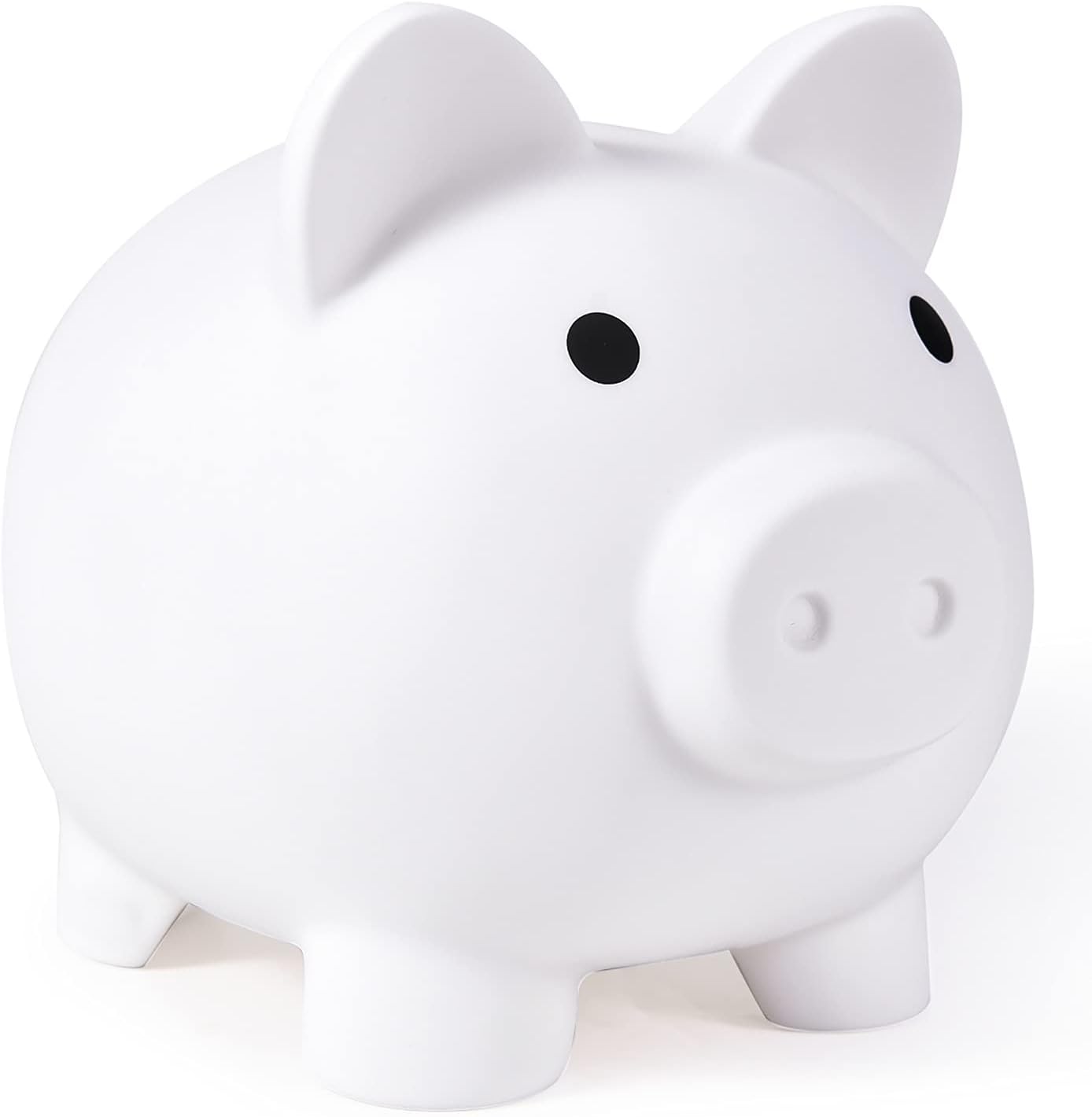 PJDRLLC Alcancía grande, banco de dinero de plástico irrompible, banco de monedas para niñas y niños, alcancías de gran tamaño, regalos prácticos