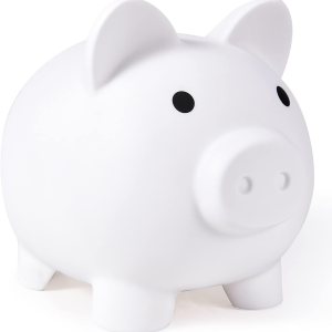 PJDRLLC Alcancía grande, banco de dinero de plástico irrompible, banco de monedas para niñas y niños, alcancías de gran tamaño, regalos prácticos PJDRLLC Alcancía grande, banco de dinero de plástico irrompible, banco de monedas para niñas y niños, alcancías de gran tamaño, regalos prácticos