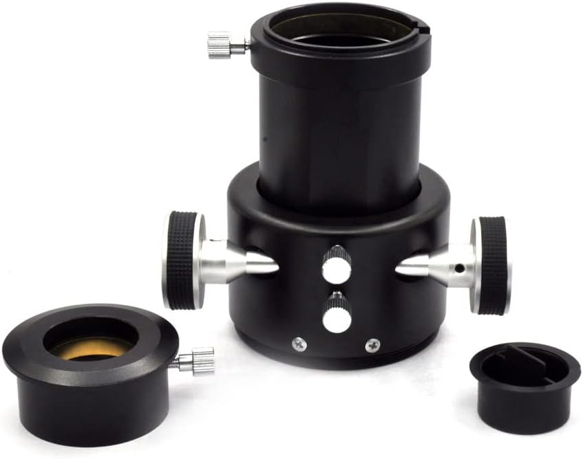 Skyoptikst Enfoque de telescopio estilo Crayford de 2 pulgadas, cuerpo totalmente metálico para telescopio de astronomía refractor
