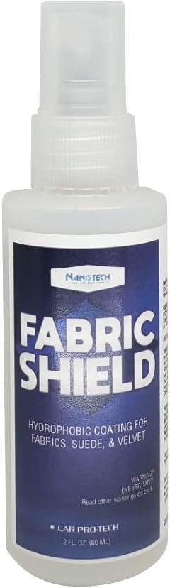 Nanotech Surface Solutions Escudo de tela, protector de tela, repelente de líquidos para telas, tapicería, gamuza, protector textil, vino, protector