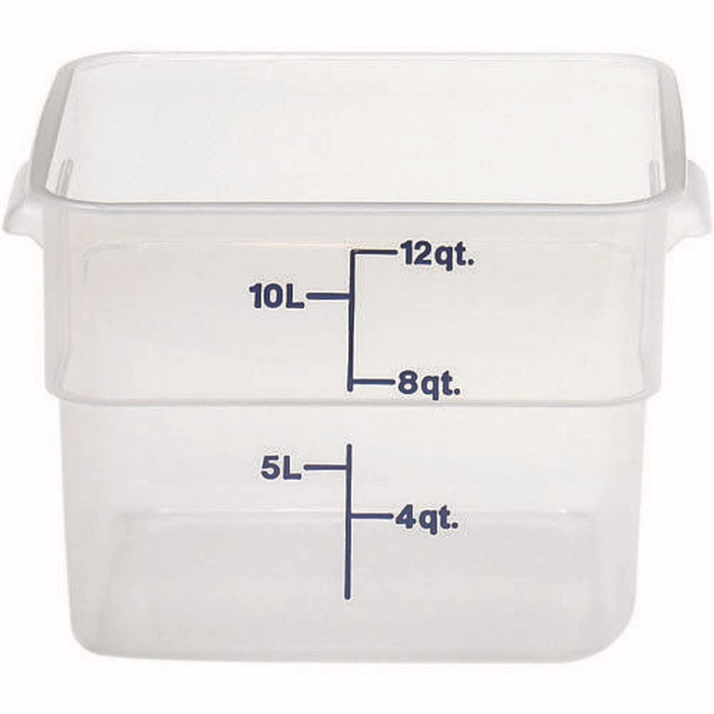 Cambro Midnight Blue CamSquares Container, 12 Quart – 6 per case.