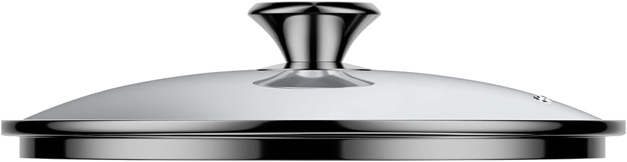 Cook N Home 02592 Tapa de vidrio templado para sartén, 8 pulgadas7.9 in, transparente