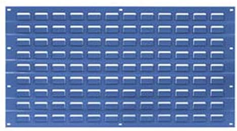 Global Industrial Panel de pared con rejillas, 18×19, azul – Lote de 4